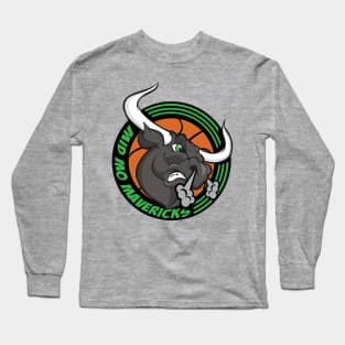 Mavericks Snorting Logo Long Sleeve T-Shirt